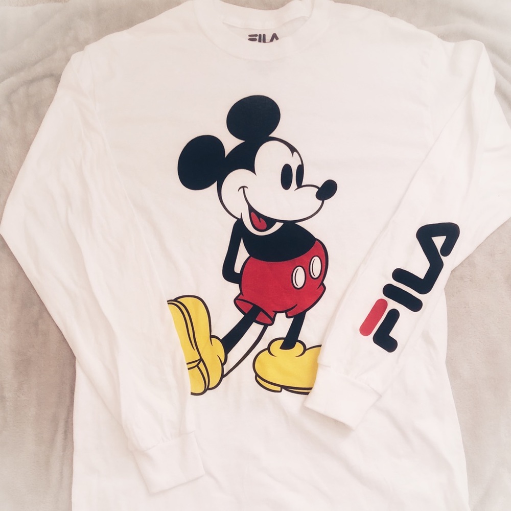Disney FILA crewneck sweatshirt